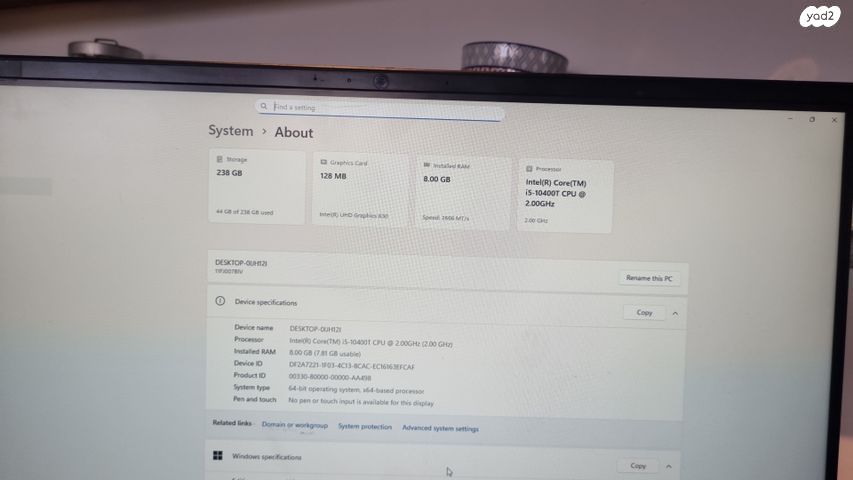 lenovo all in one 10500 i5