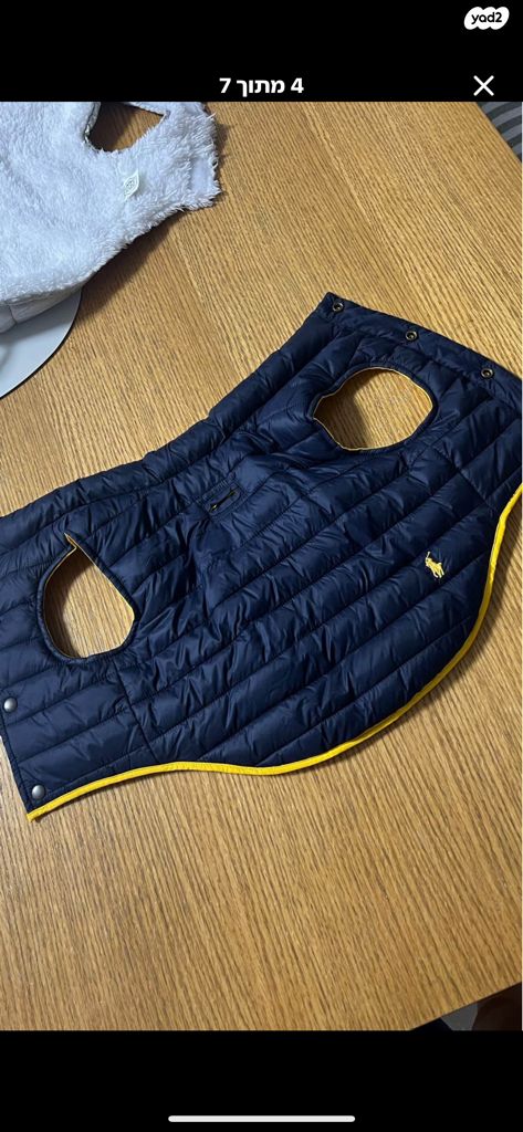 מעיל לכלב ralph lauren