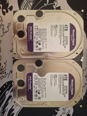 כונני wd hdd 4TB/1TB