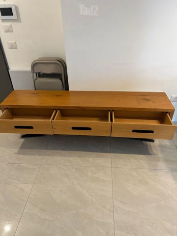 מזנון עץ מלא