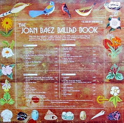 Joan Baez Ballad Book