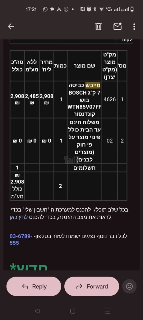 מייבש כביסה