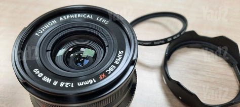 עדשה fuji 16mm f2.8