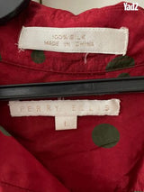 חולצת משי L של perry ellis