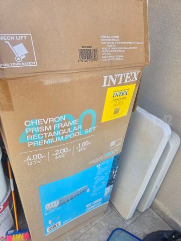 בריכה Intex 2*4*1