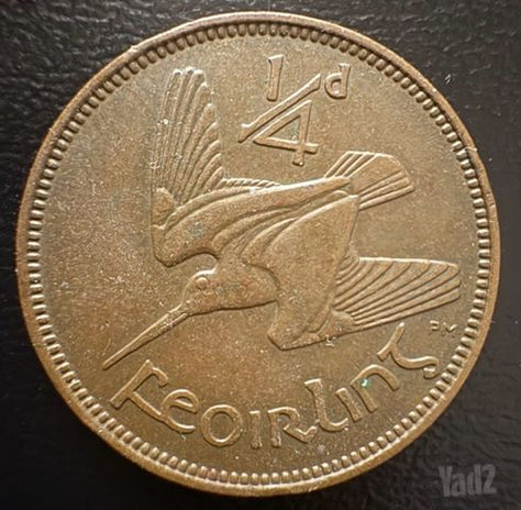 1/4 penny  ireland 1932
