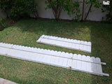 גדר לבנה pvc