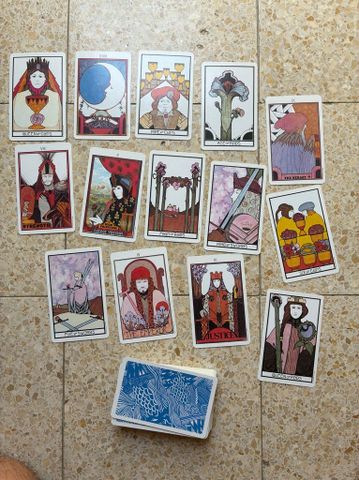קלפי טארוט Aquarian Tarot