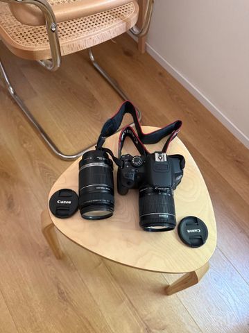 Canon 700D + 2 עדשות