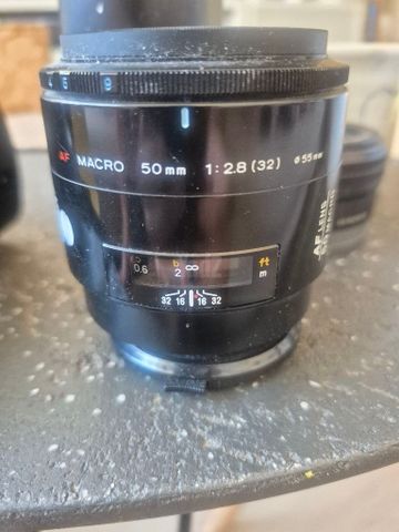 עדשת Minolta macro 50mm