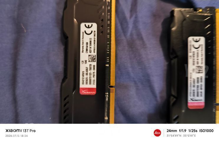 Fury ddr4 ram 16*2