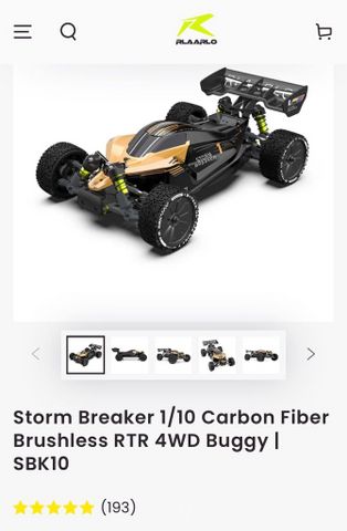 באגי SBK10 Carbon Fiber 1/10