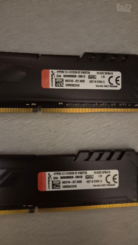 זיכרון ראם 32GB 2×16