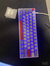 Gk61 white grey red