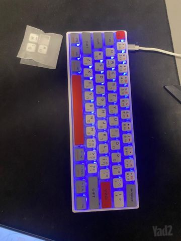 Gk61 white grey red