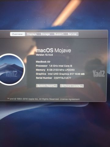 MacBook air 2019