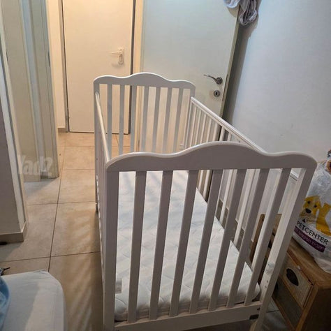 מיטת תינוק סגל פלוס מזרן