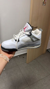 נעלי Air Jordan 4 White Cement