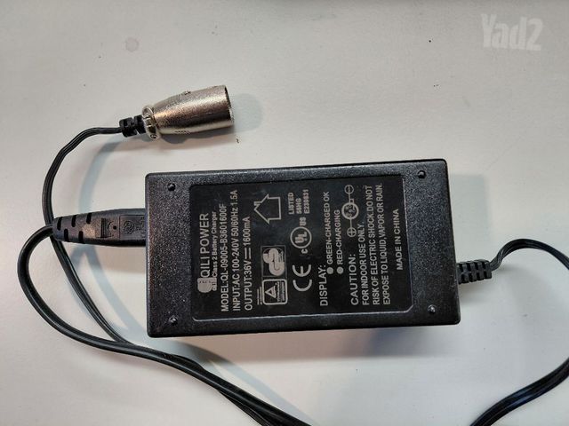 מטען סוללות  36V 1.6A