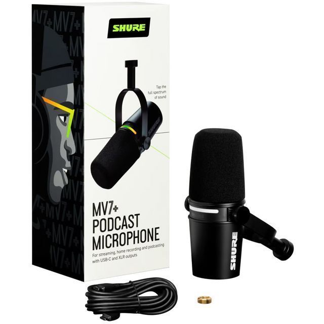 מיקרופון SHURE MV7X+