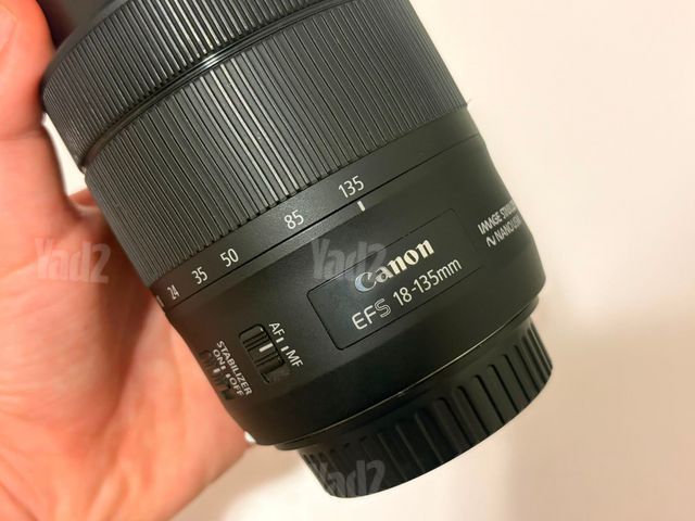 עדשת זום Canon 18-135 IS-USM