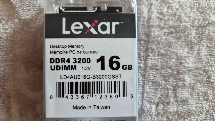 Lexar DDR4 16GB 3200MHz