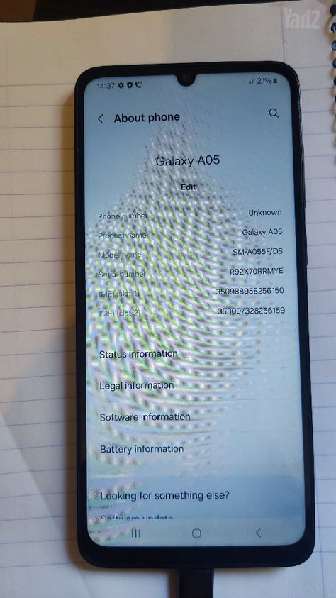 סמסונג Samsung A05 למכירה