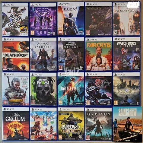 Ps5 games משחקים