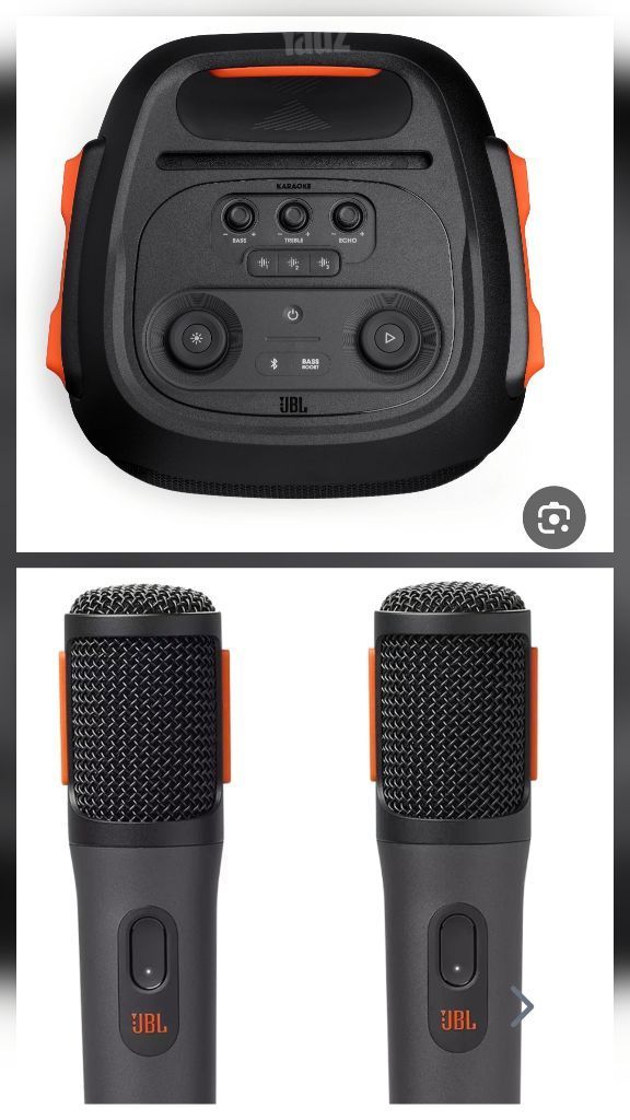 JBL 710- 800W with 2 mic