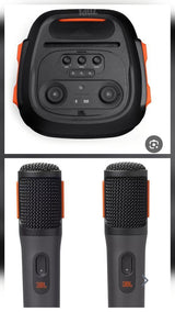 JBL 710- 800W with 2 mic