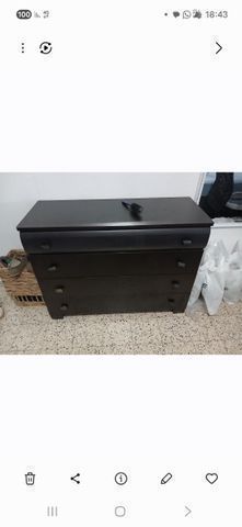 ארון 5 דלתות +קומודה ושידה