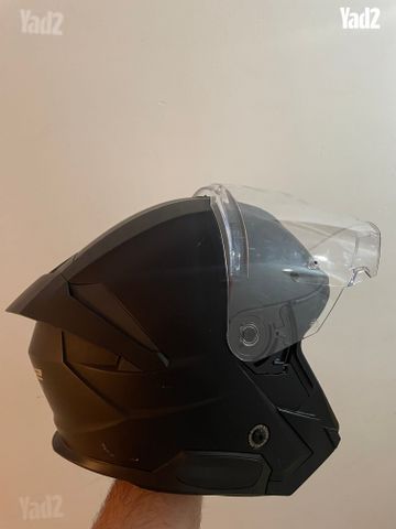 קסדה 3/4 שחור מט LS2