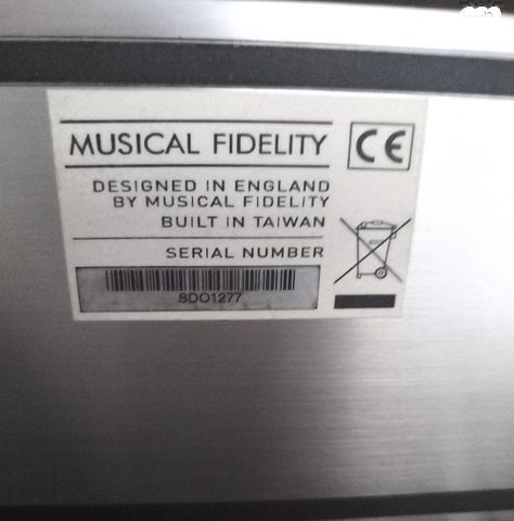 Dac סטריא Musical Fidelity