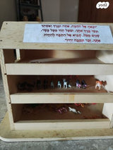 דגם תיבת נוח מעץ