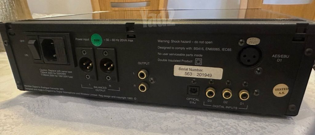 meridian 563/6DAC
