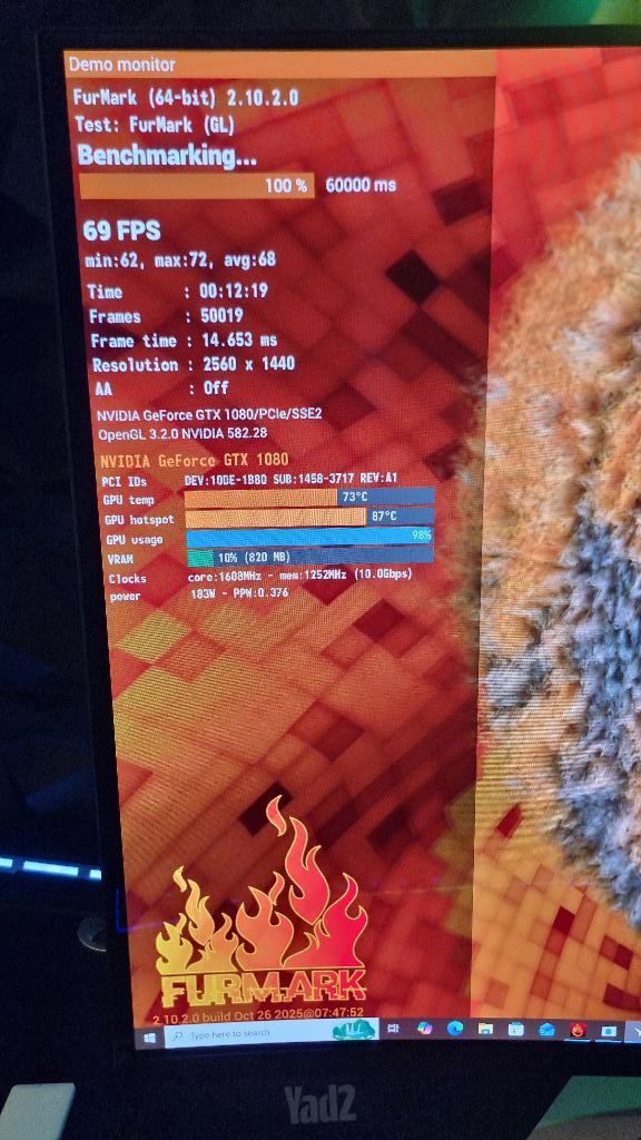 כרטיס מסך 1080 8gb