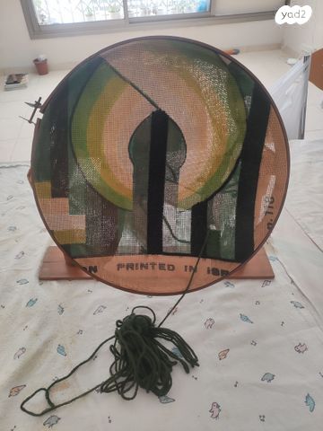 חישוק רקמה ידני מעץ