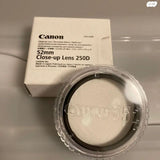 Canon 52mm 250D Close-up Lens