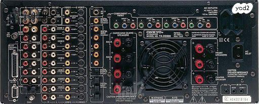 רסיבר onkyo TX-DS989