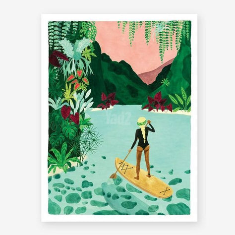 פוסטר של atws. / Paddle Girl
