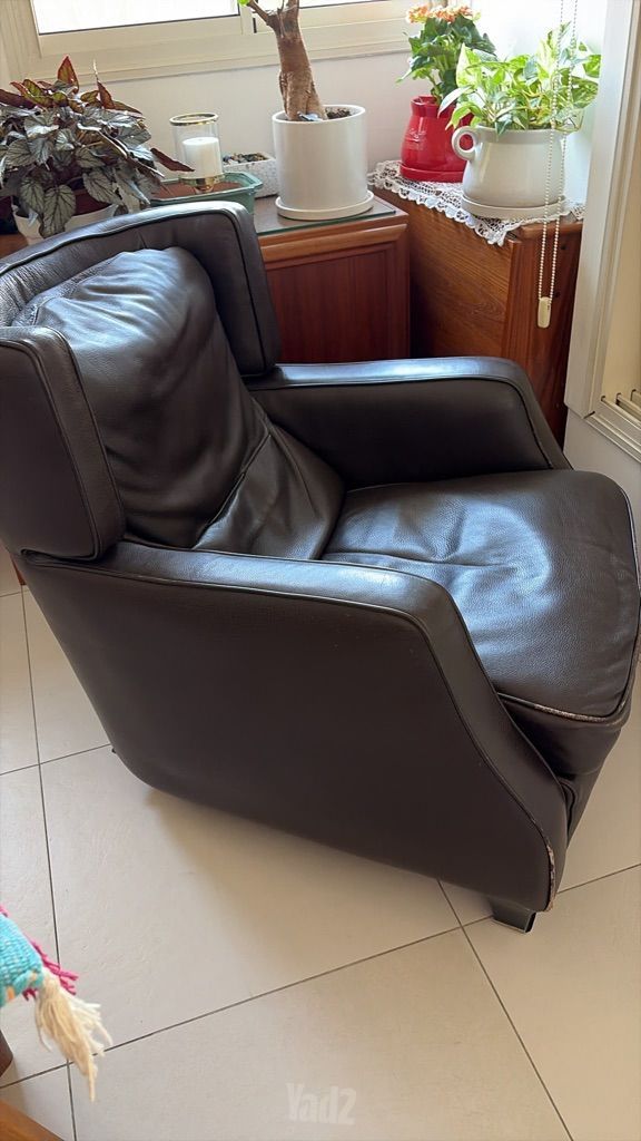 כורסא מעור Natuzzi