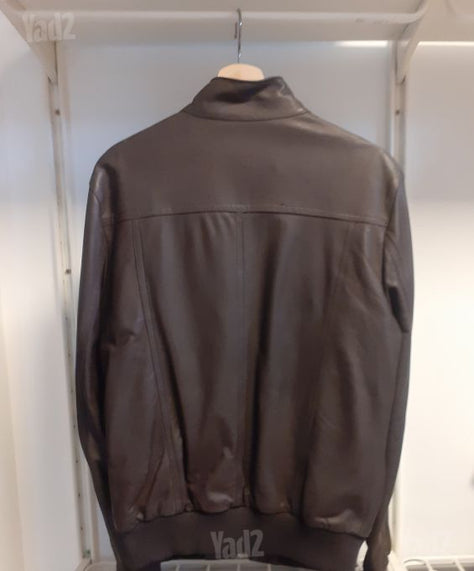 מעיל עור איטלקי  LEATHER POINT