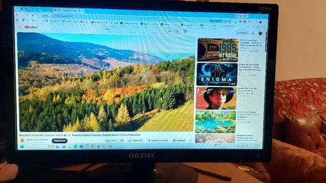 מסך מחשב LED 21.5" Okitec