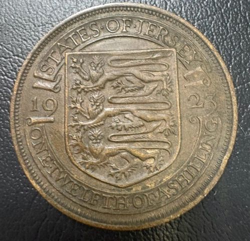 1/12 shilling 1923 jersey