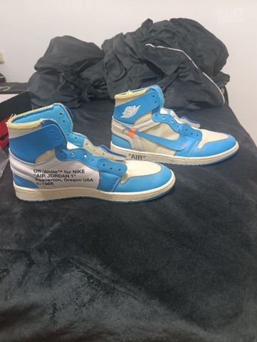 Air jordan 1x off white unc
