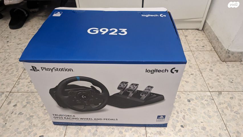 Logitech G923 + ידית הילוכים