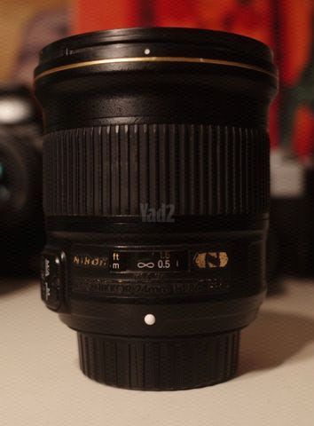 Nikon 24mm 1.8g עדשה רחבה