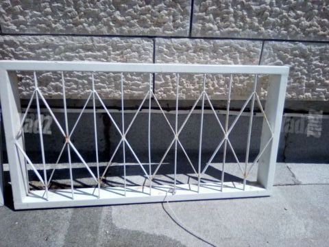 חלון אלומניום + סורגים תואמים