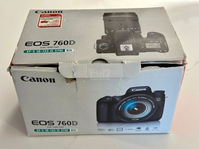 Canon eos 760D+Canon 18-135 mm