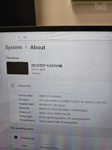 לפטופ DELL XPS 13 9305